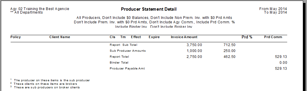 Report Producer Statement Agency Systems Wiki